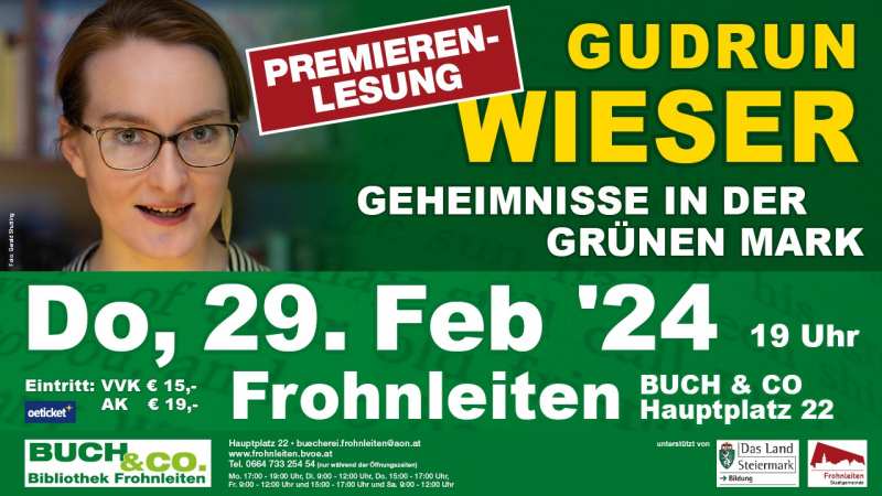 Lesung Gudrun Wieser