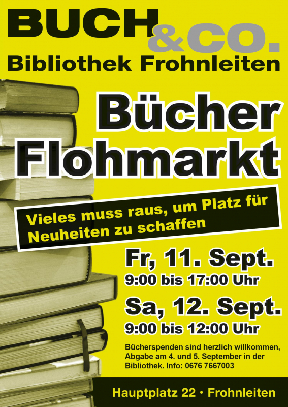 Bücherflohmarkt