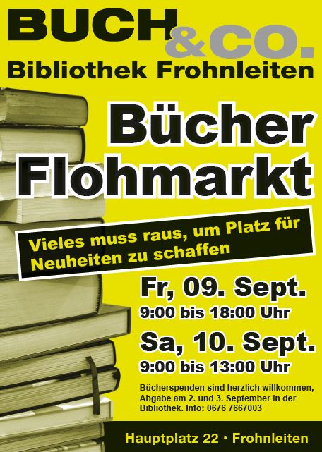Bücherflohmarkt