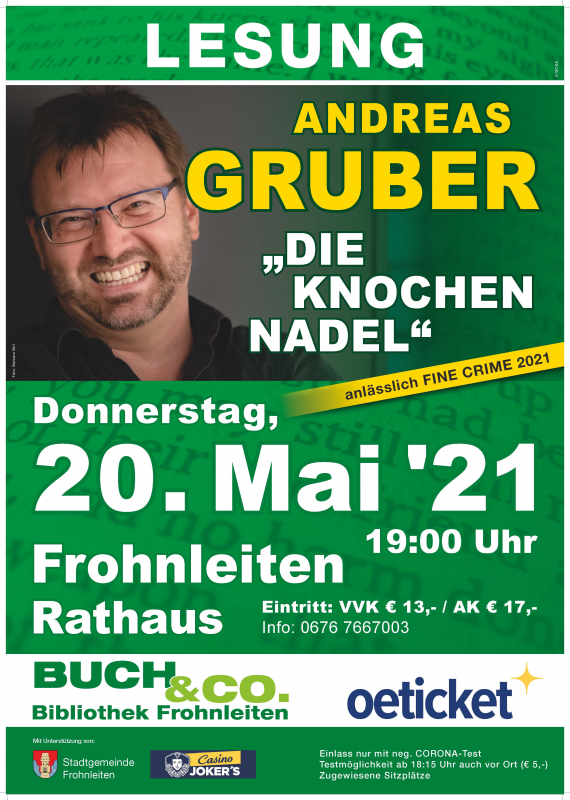 Lesung Andreas Gruber